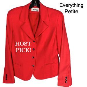 🎉HP! GIANNI Vintage Jacket Blazer Red 4P
